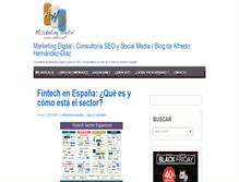 Tablet Screenshot of alfredohernandezdiaz.com